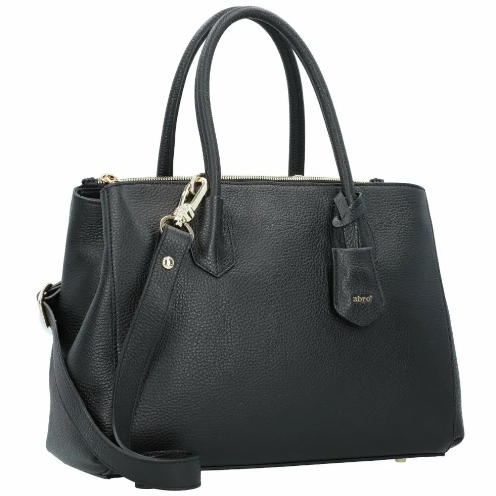 abro Adria Handtasche Leder 35 cm Laptopfach