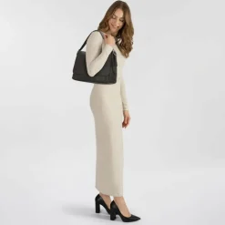 abro Carina Schultertasche Leder 26 cm