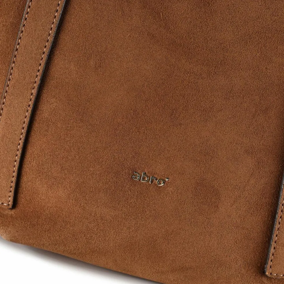 abro Cosmo Shopper Tasche Leder 40 cm