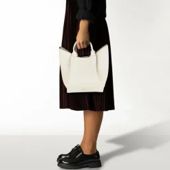 abro Essential Handtasche Leder 21 cm