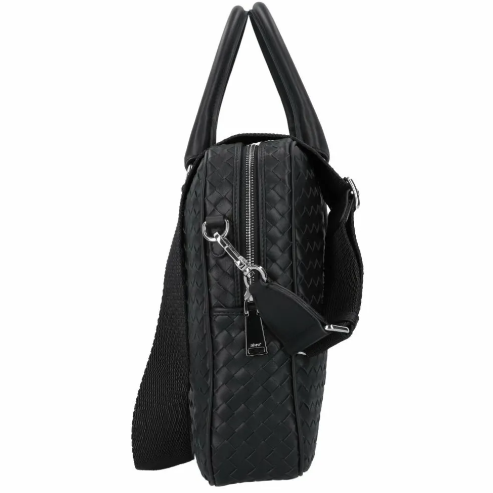 abro Lotus Handtasche Leder 39 cm