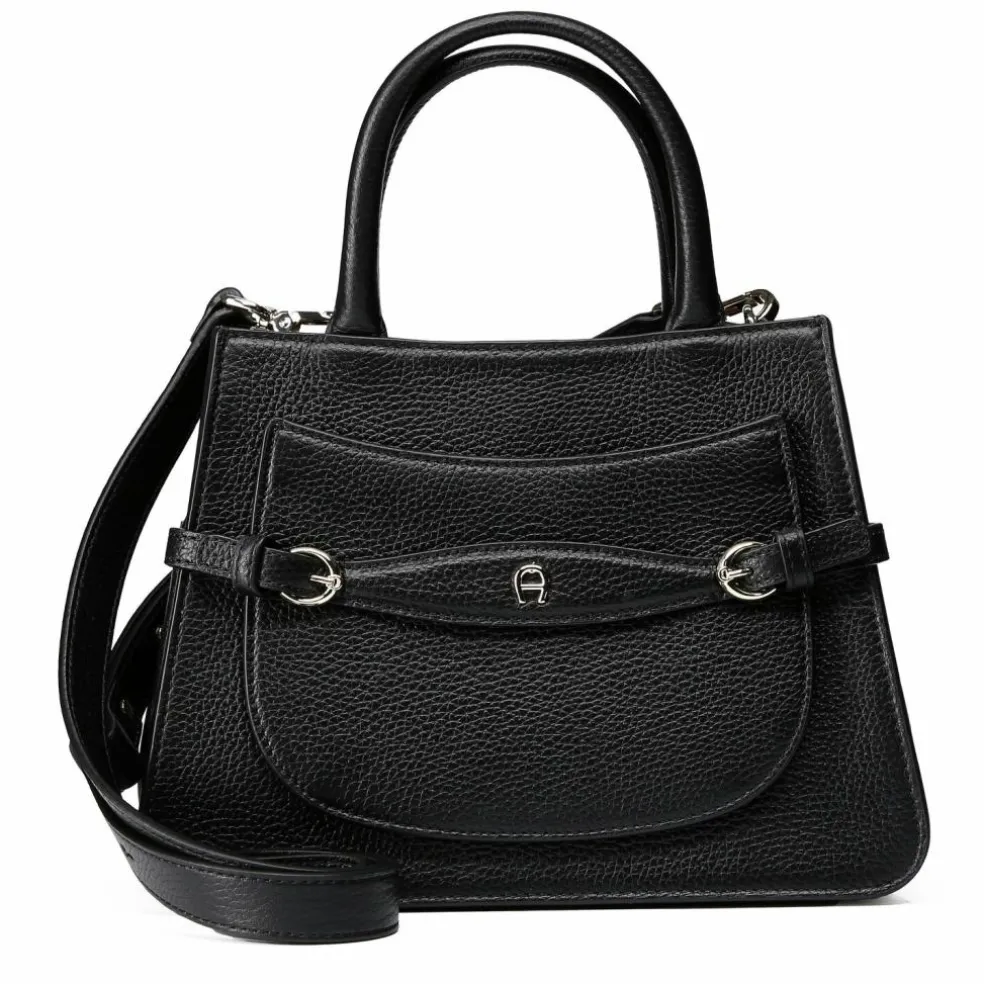AIGNER Cavallo Handtasche Leder 24 cm