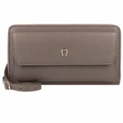 AIGNER Clutch Geldbörse Leder 20 cm