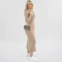 AIGNER Clutch Geldbörse Leder 20 cm