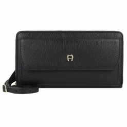 AIGNER Clutch Geldbörse Leder 20 cm