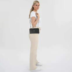 AIGNER Clutch Geldbörse Leder 20 cm