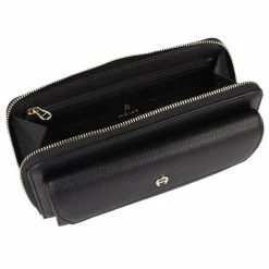 AIGNER Clutch Geldbörse Leder 20 cm