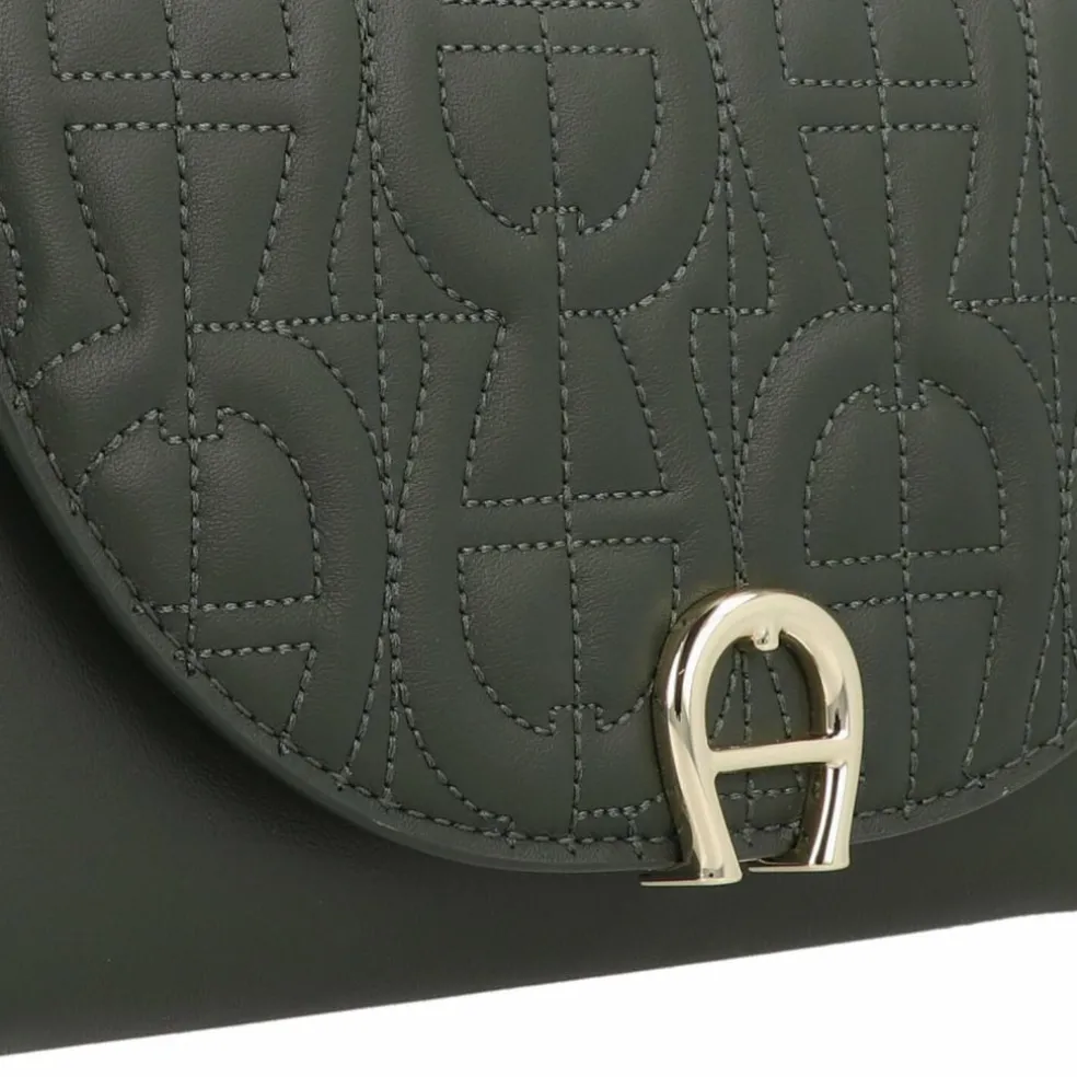 AIGNER Clutch Geldbörse Leder 19.5 cm