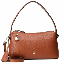 AIGNER Delia Schultertasche Leder 33 cm