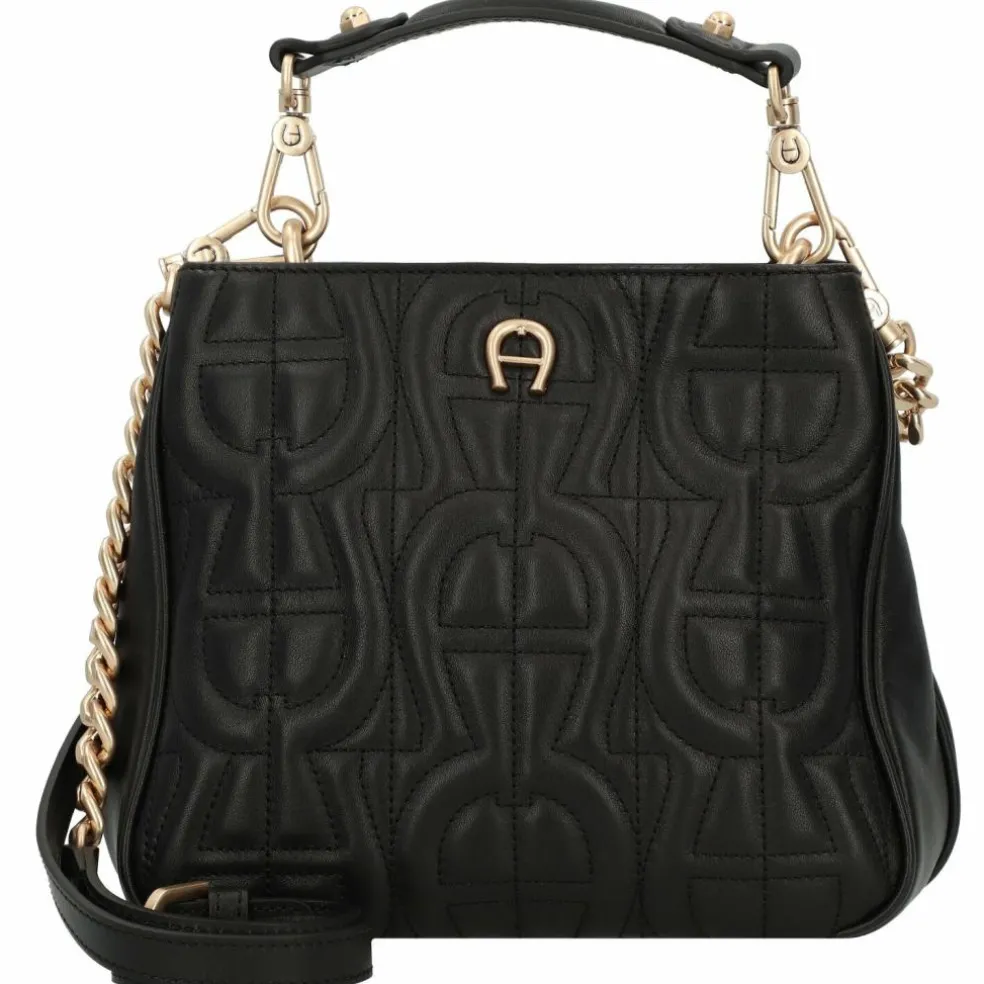 AIGNER Diadora Handtasche Leder 20 cm