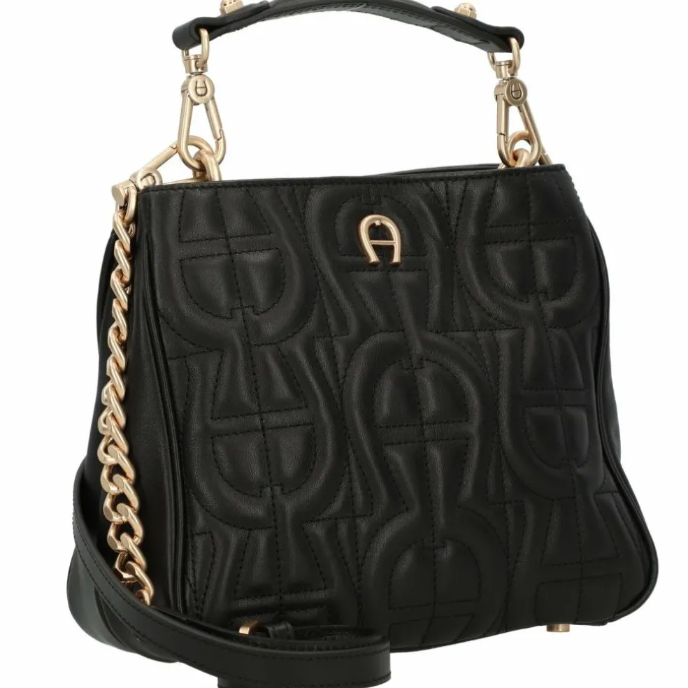 AIGNER Diadora Handtasche Leder 20 cm