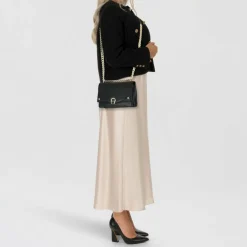 AIGNER Diadora Schultertasche Leder 20 cm