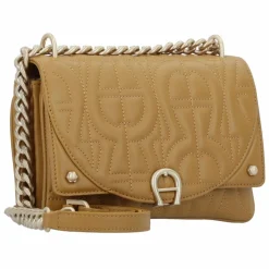 AIGNER Diadora Umhängetasche Leder 19 cm