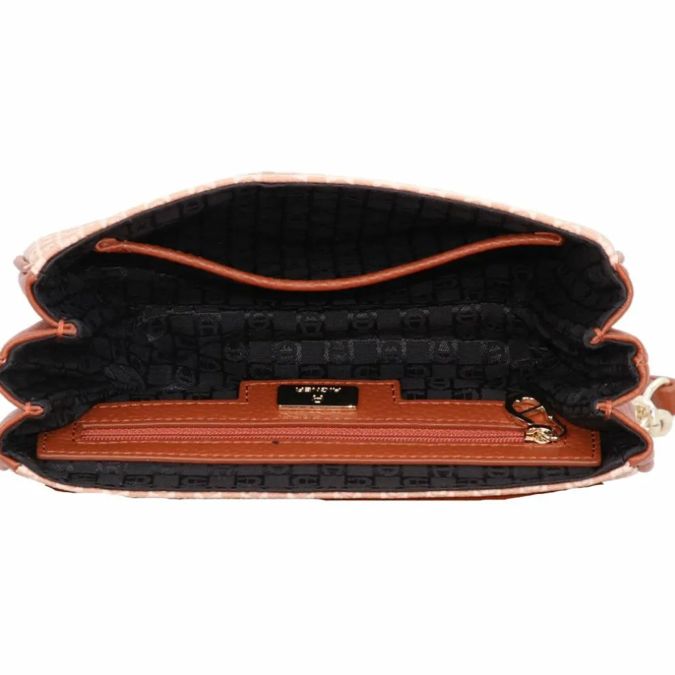 AIGNER Diadora Umhängetasche Leder 20 cm