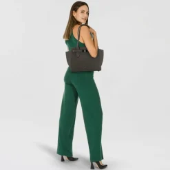 AIGNER Farah Schultertasche Leder 38 cm