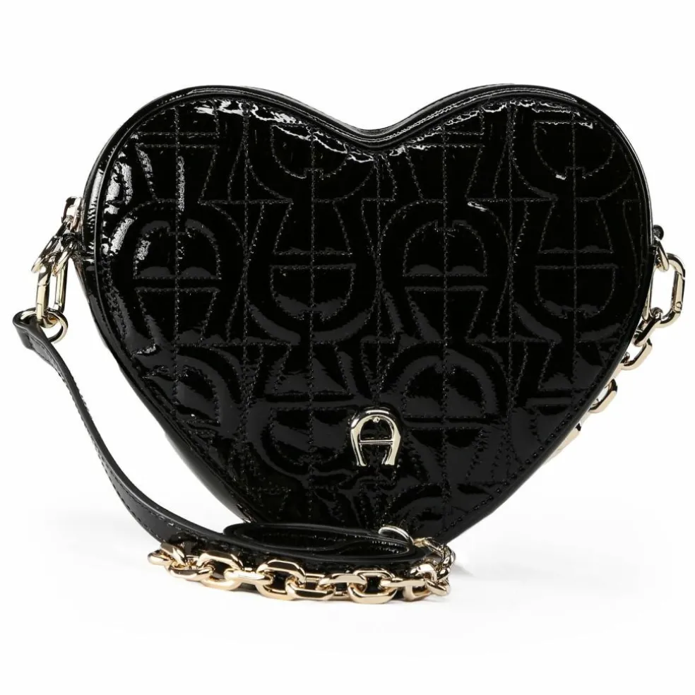 AIGNER Fashion Umhängetasche Leder 19 cm