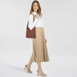 AIGNER Pura Schultertasche Leder 26 cm