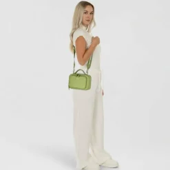 AIGNER Zita Handtasche Leder 22 cm