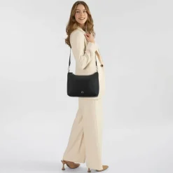 AIGNER Zita Umhängetasche Leder 27 cm