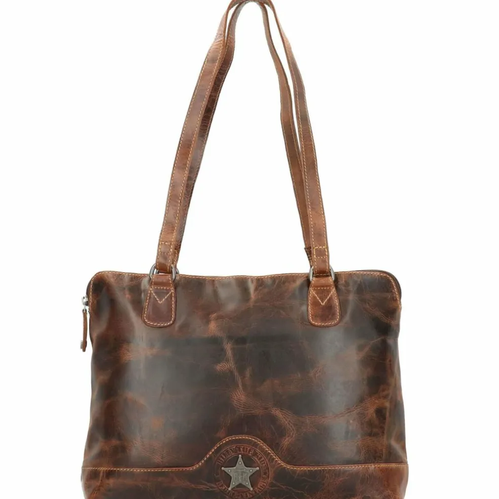 Billy the Kid Ranger Schultertasche Leder 38 cm