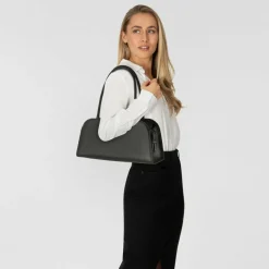 Boss Ariell Schultertasche M Leder 36 cm