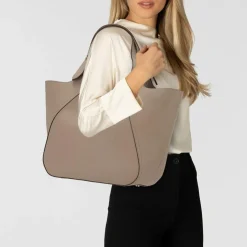Boss Lenah Shopper Tasche Leder 40 cm