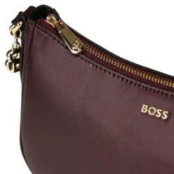 Boss Numah Schultertasche Leder 19 cm