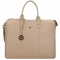 Braun Büffel Hanna Shopper Tasche Leder 39 cm Laptopfach