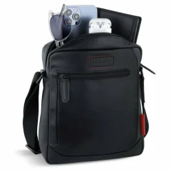 bugatti Clark Umhängetasche Leder 21 cm