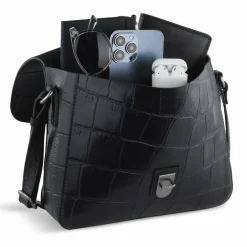 bugatti Nevio Umhängetasche Leder 26 cm