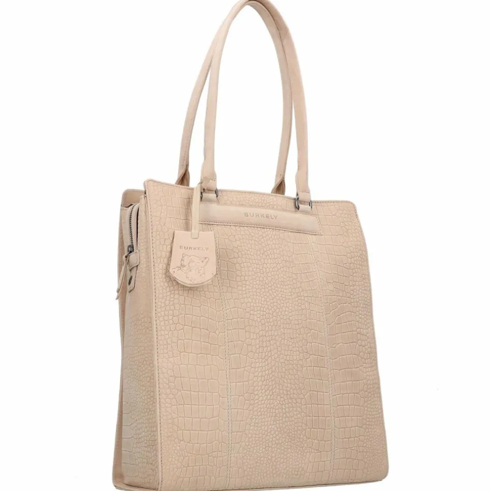Burkely Casual Carly Schultertasche Leder 33 cm Laptopfach