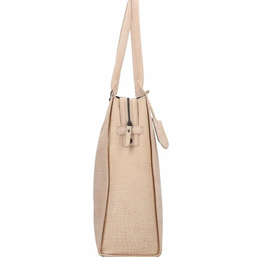 Burkely Casual Carly Schultertasche Leder 33 cm Laptopfach