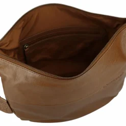 Burkely Natural Norah Schultertasche Leder 32 cm
