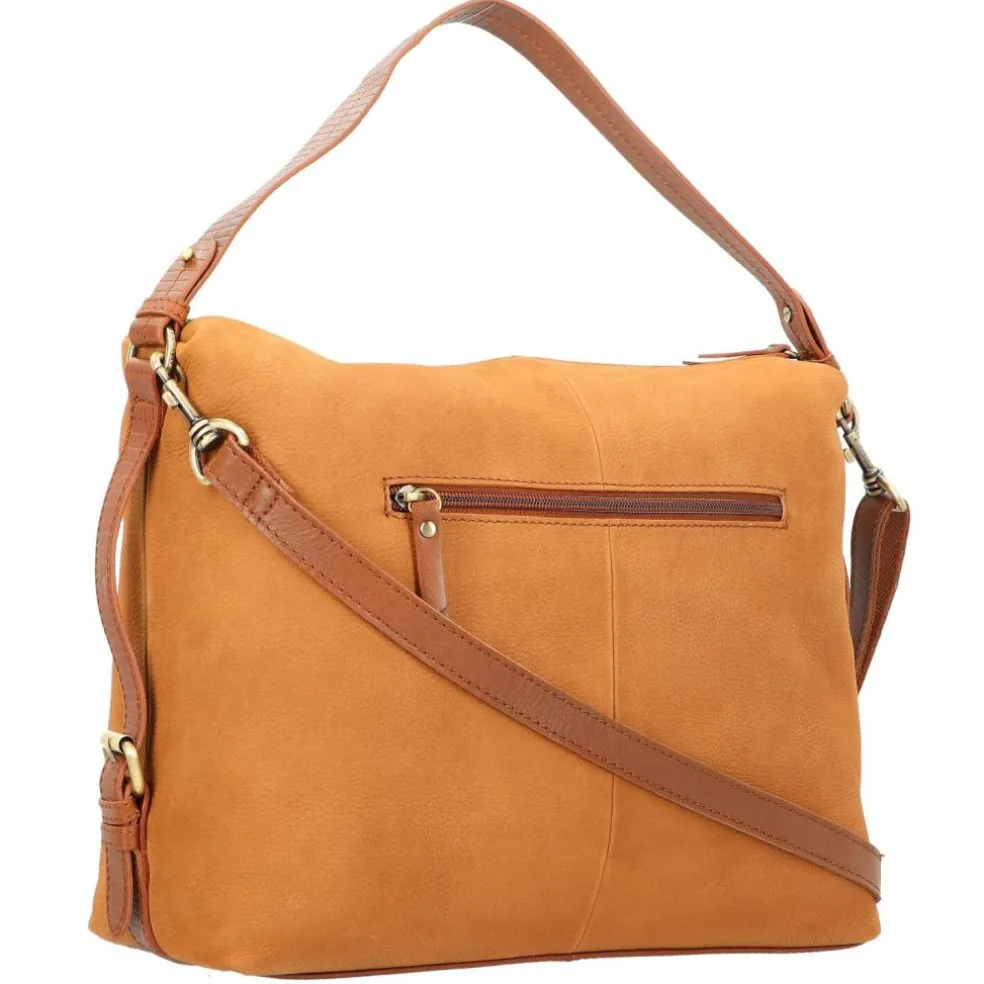 Burkely Schultertasche Leder 38 cm