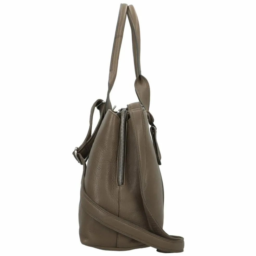 Burkely Soft Skylar Schultertasche Leder 36 cm Laptopfach