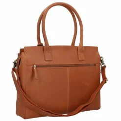 Burkely Vintage Doris Schultertasche Leder 39 cm Laptopfach
