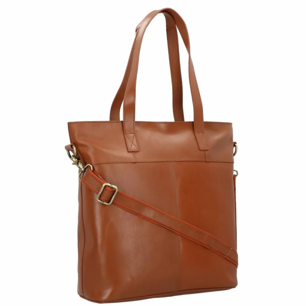 Burkely Vintage Jade Schultertasche Leder 36 cm Laptopfach