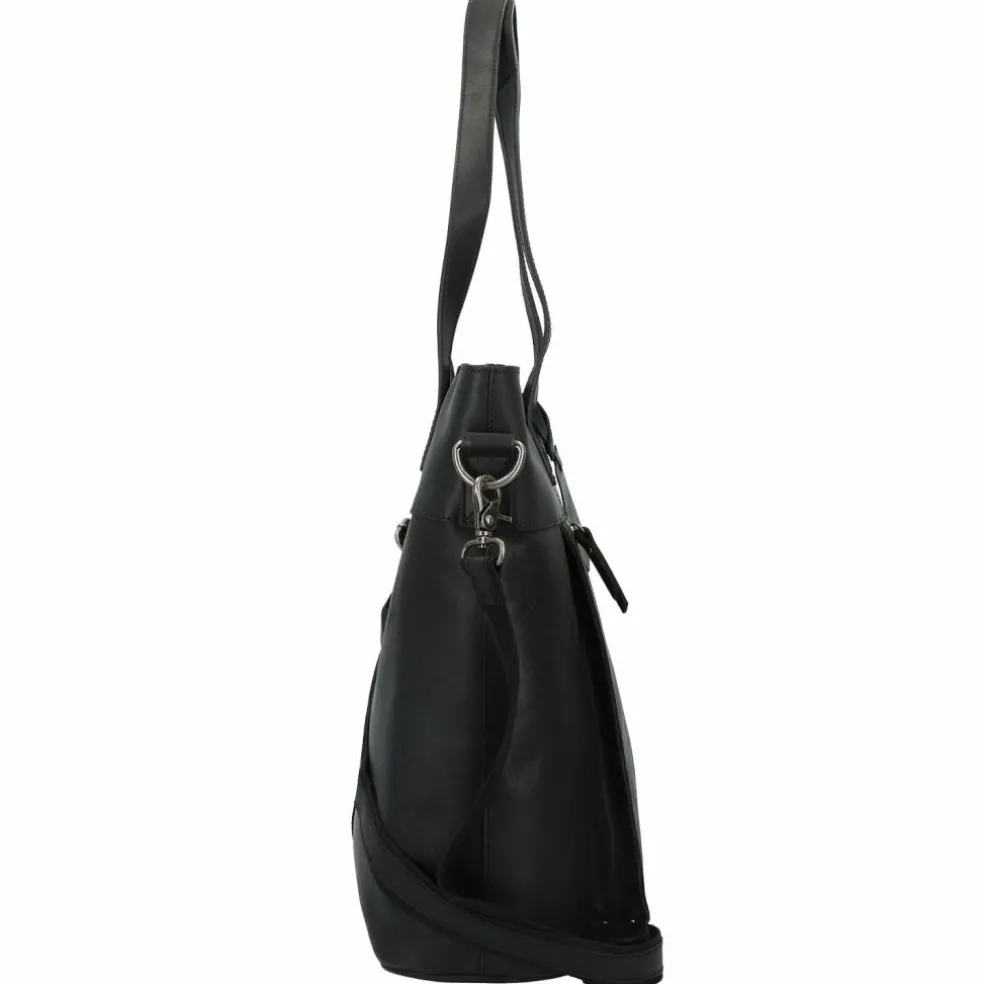 Burkely Vintage Jade Schultertasche Leder 36 cm Laptopfach