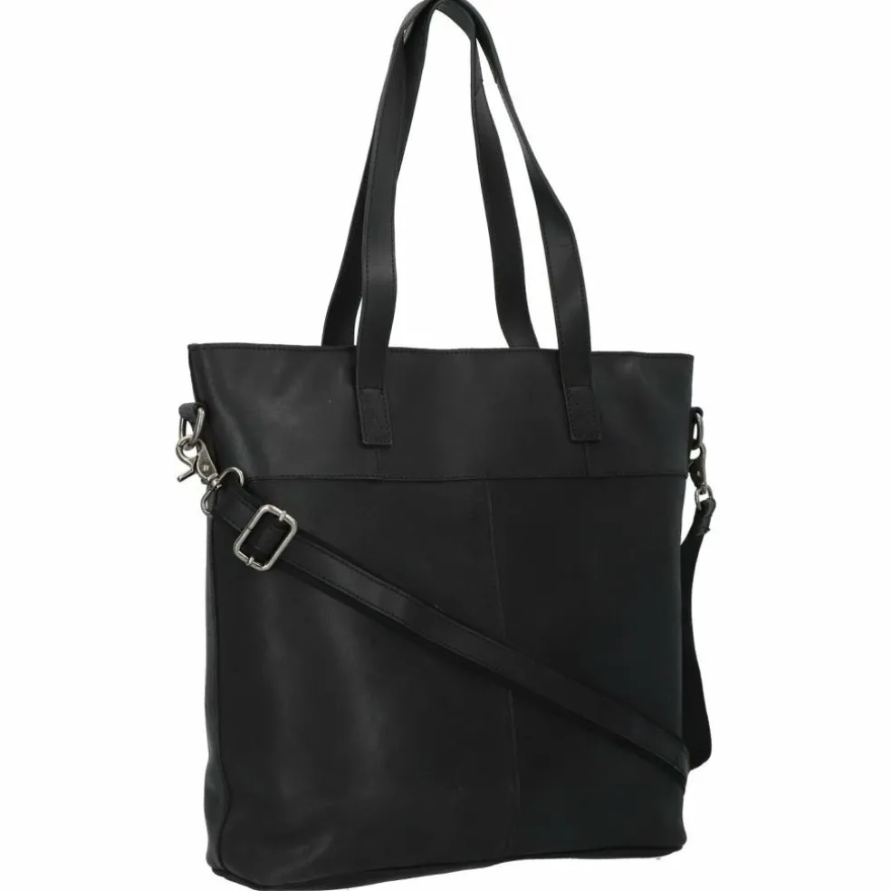 Burkely Vintage Jade Schultertasche Leder 36 cm Laptopfach