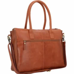 Burkely Vintage Valerie Schultertasche Leder 39 cm Laptopfach