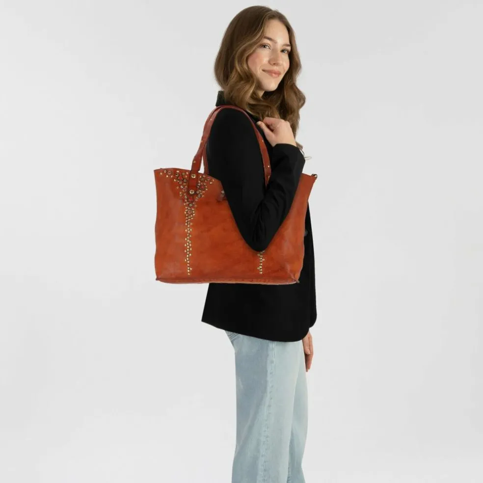 Campomaggi Bella Shopper Tasche Leder 36 cm