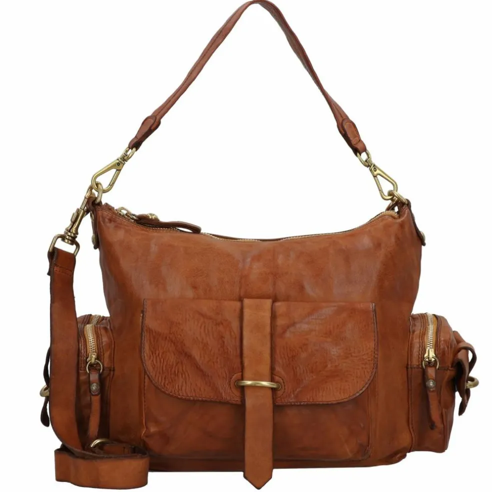 Campomaggi Elda Schultertasche Leder 30 cm