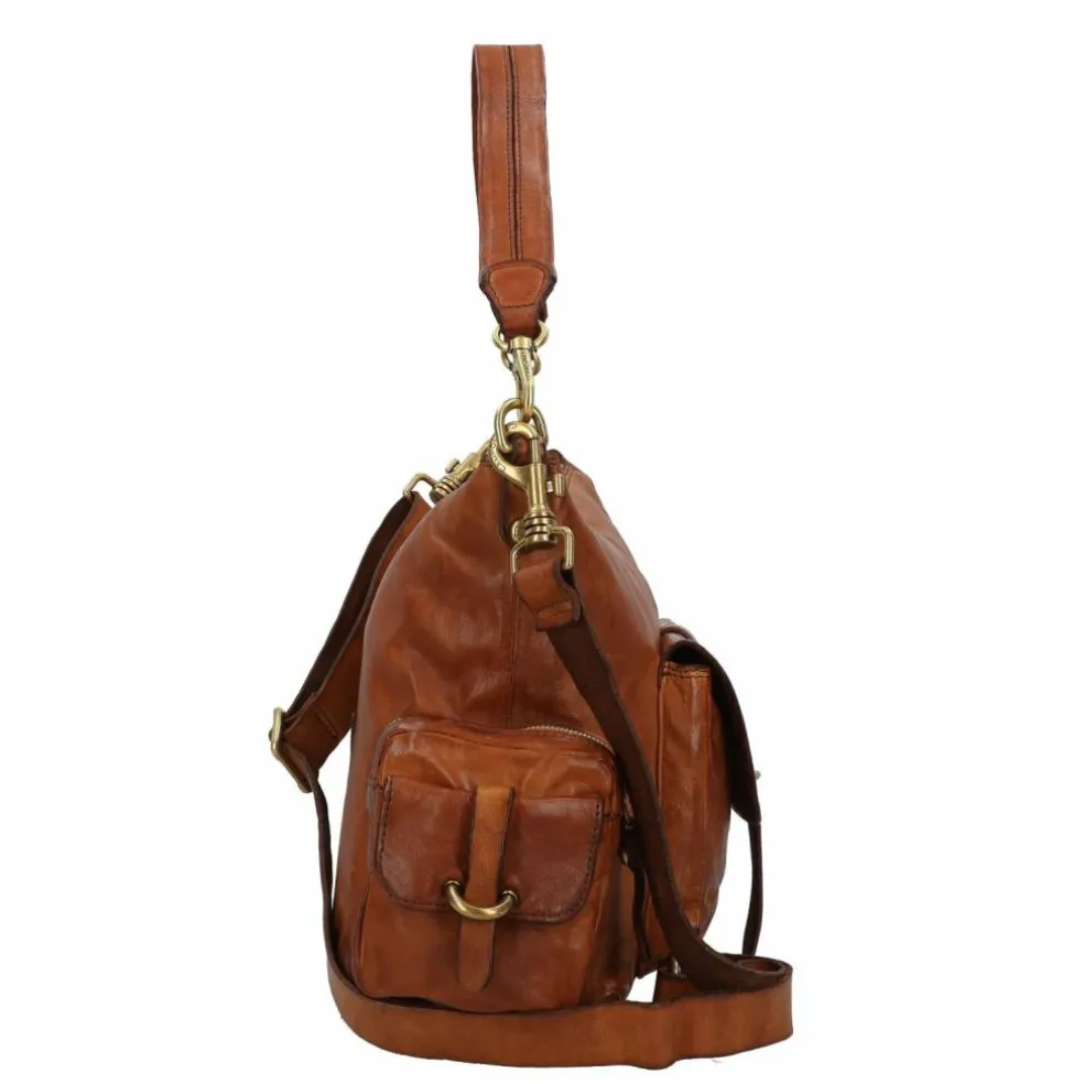Campomaggi Elda Schultertasche Leder 30 cm