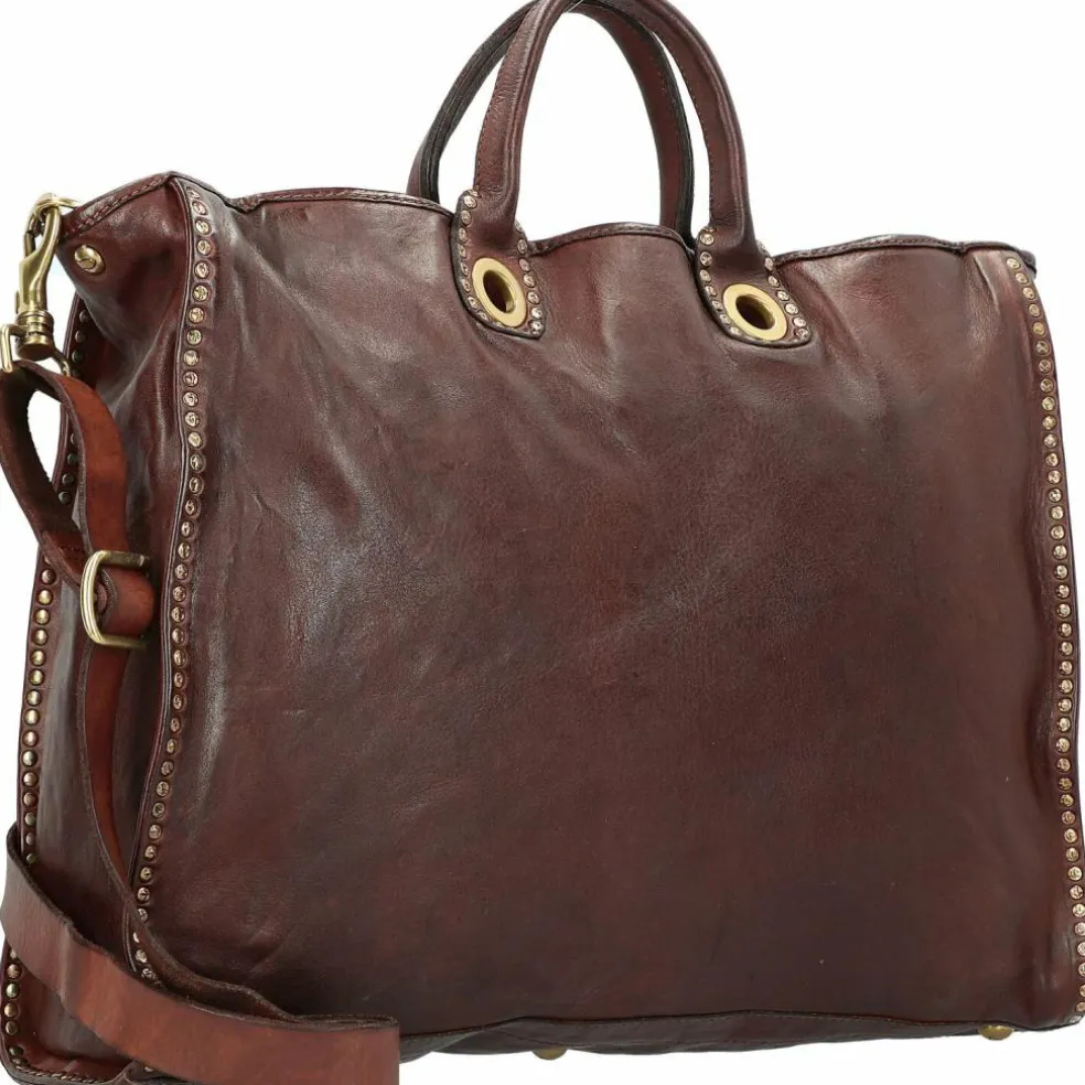 Campomaggi Handtasche Leder 40 cm
