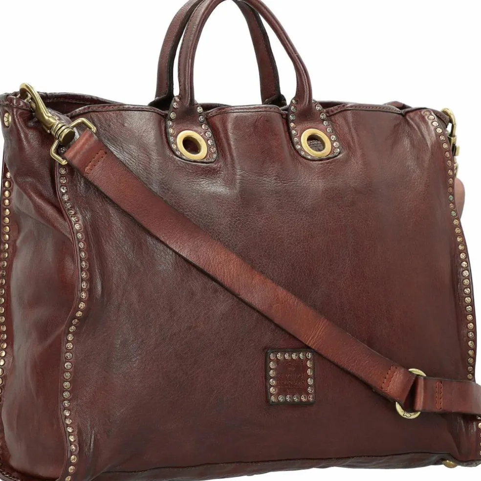Campomaggi Handtasche Leder 40 cm