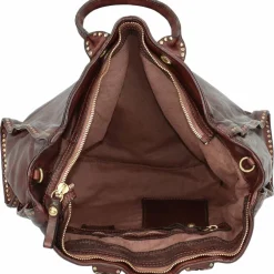 Campomaggi Handtasche Leder 40 cm