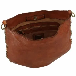 Campomaggi Malachite Schultertasche Leder 28 cm