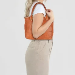 Campomaggi Malachite Shopper Tasche Leder 33 cm