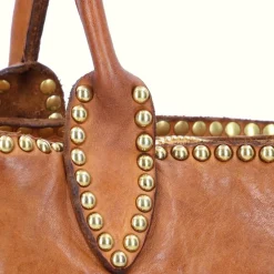 Campomaggi Malachite Shopper Tasche Leder 33 cm