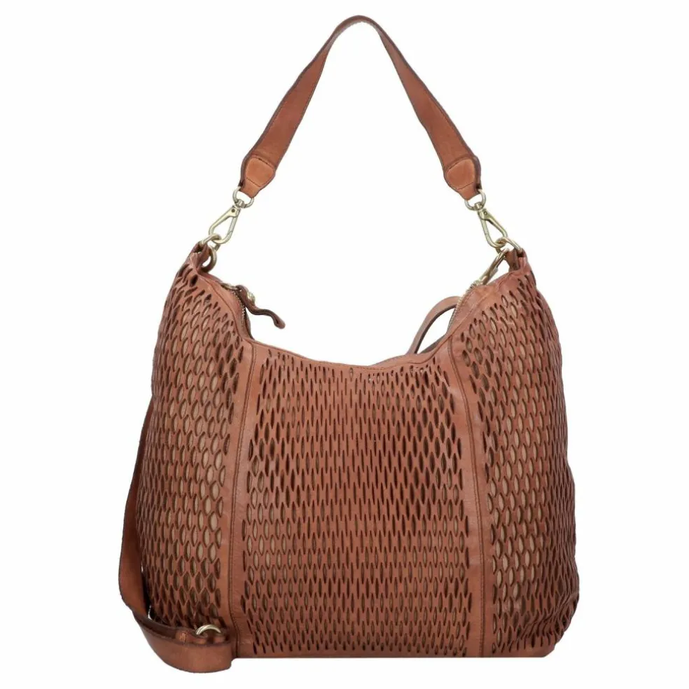 Campomaggi Mangrovia Schultertasche Leder 35 cm